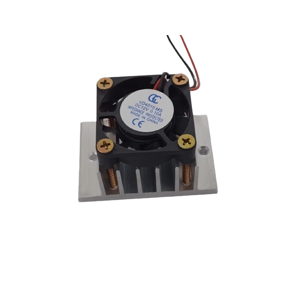 kit Refrigeração: Dissipador c/ Cooler 12v 40mm