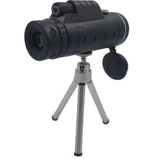 Monoscópio Portátil Monocular + Tripé 40x60 + Suporte Celular
