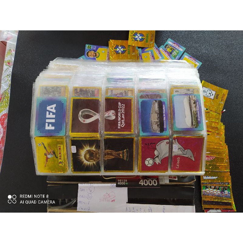 Figurinhas avulsas Copa do mundo 2022, selecionadas de acordo com solicitação do cliente #03.