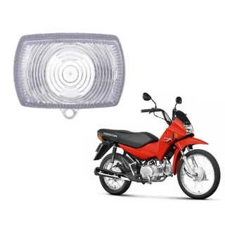 Lente Pisca Cristal Pop 100 Xlr Nxr Bros 125 150 Xr 200 Tornado
