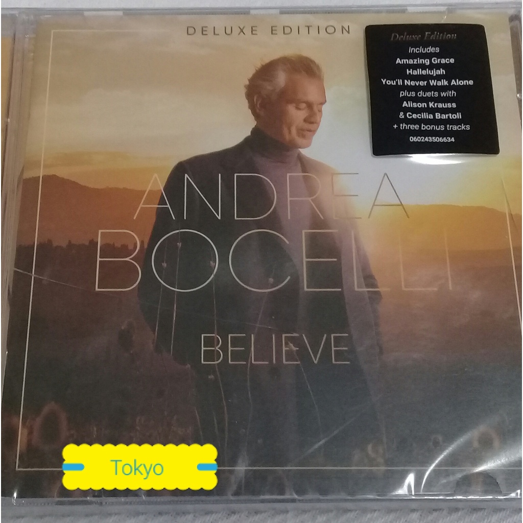 CD ANDREA BOCELLI -BELIEVE (NOVO/LACRADO) | Shopee Brasil