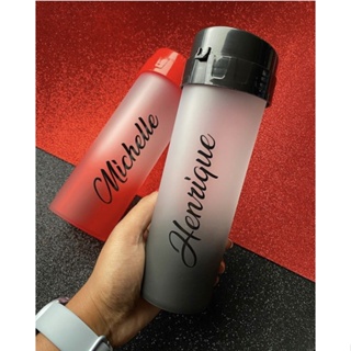 KIT 25 GARRAFAS ACQUABIO DEGRADÊ PERSONALIZADAS COM NOMES INDIVIDUAIS