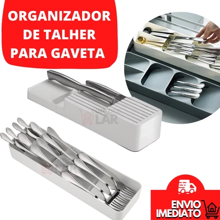 Porta Talher Faca Organizador Compacto