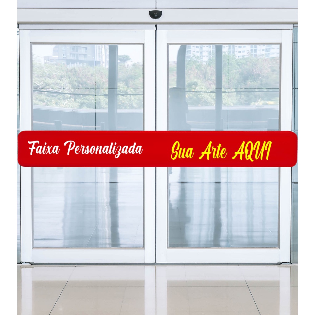 Faixa adesiva para porta de vidro | Shopee Brasil