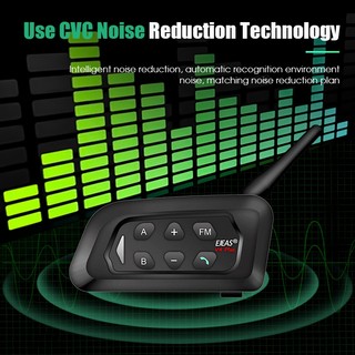 Interfono Per Arbitri SolaMr V4C PLUS – Bluetooth 5.1, Intercom A 4 Vie Fino A 1500 M, Riduzione Rumore CVC, Radio FM (4 Pezzi)
