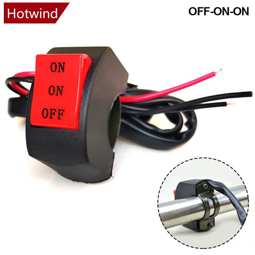 Interruptor De Farol LED Do Guidão Da Motocicleta