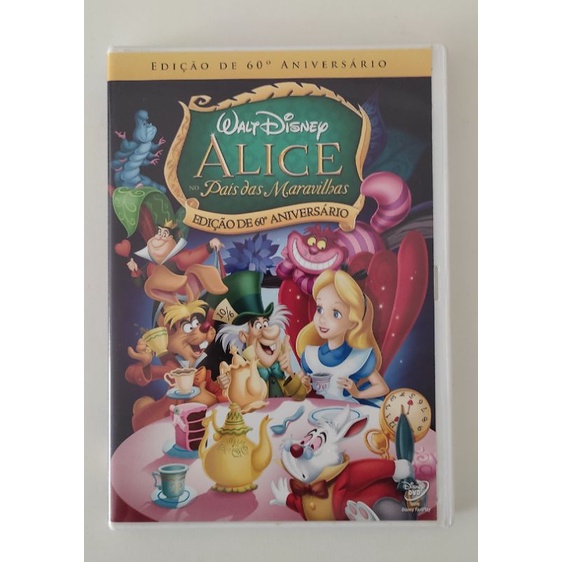 Alice No Pa S Das Maravilhas Edi O De Anivers Rio Dvd Shopee Brasil