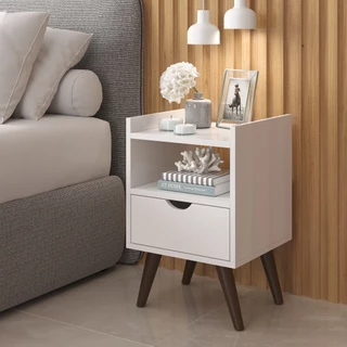 Mesa De Cabeceira Estilo Retro Quarto Sonho Alice