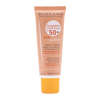Bioderma Photoderm Cover Touch FPS 50+ Dourado Protetor 40g