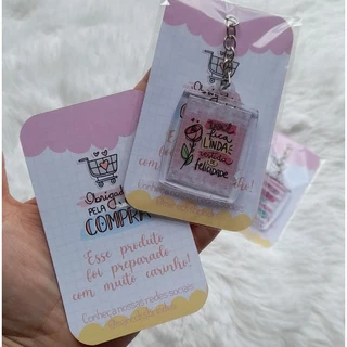 40 Chaveiro Acrílico Personalizado 3x4cm Escolha Sua Arte Com Card Agradecimento