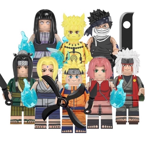 Miniaturas Lego Naruto Original - Jiraya, Kisame Shippuden | Shopee Brasil
