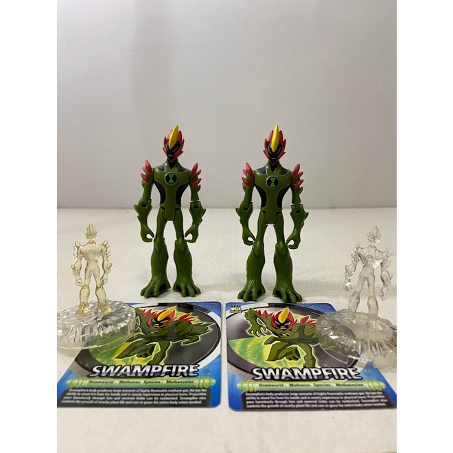 Boneco Fogo Fátuo Ben 10 Alien Force Brinquedo Bandeirante