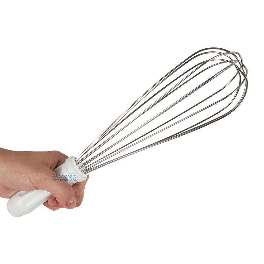 Fue Profissional Inox 30cm Cozinha Fouet Doces Batedor Clara | Shopee ...