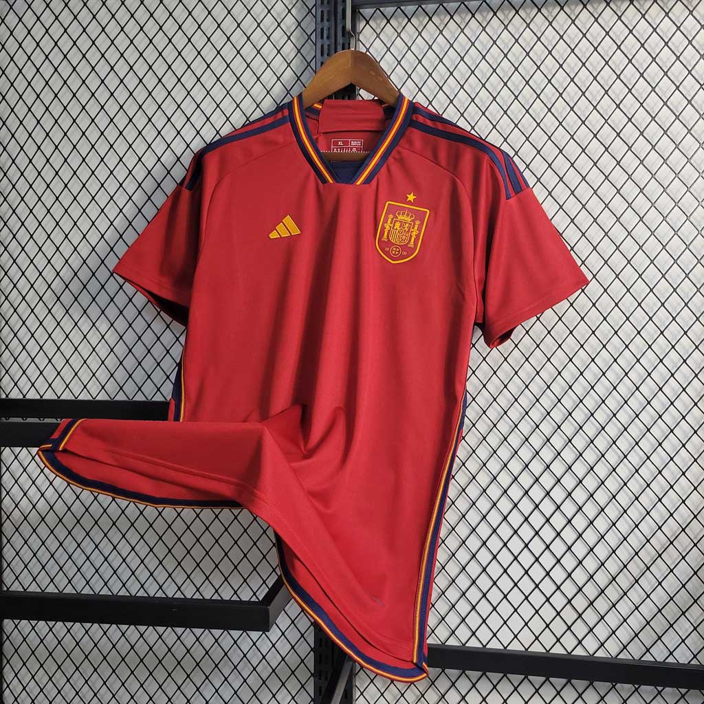 2022 Camisa De Futebol Espanha Home