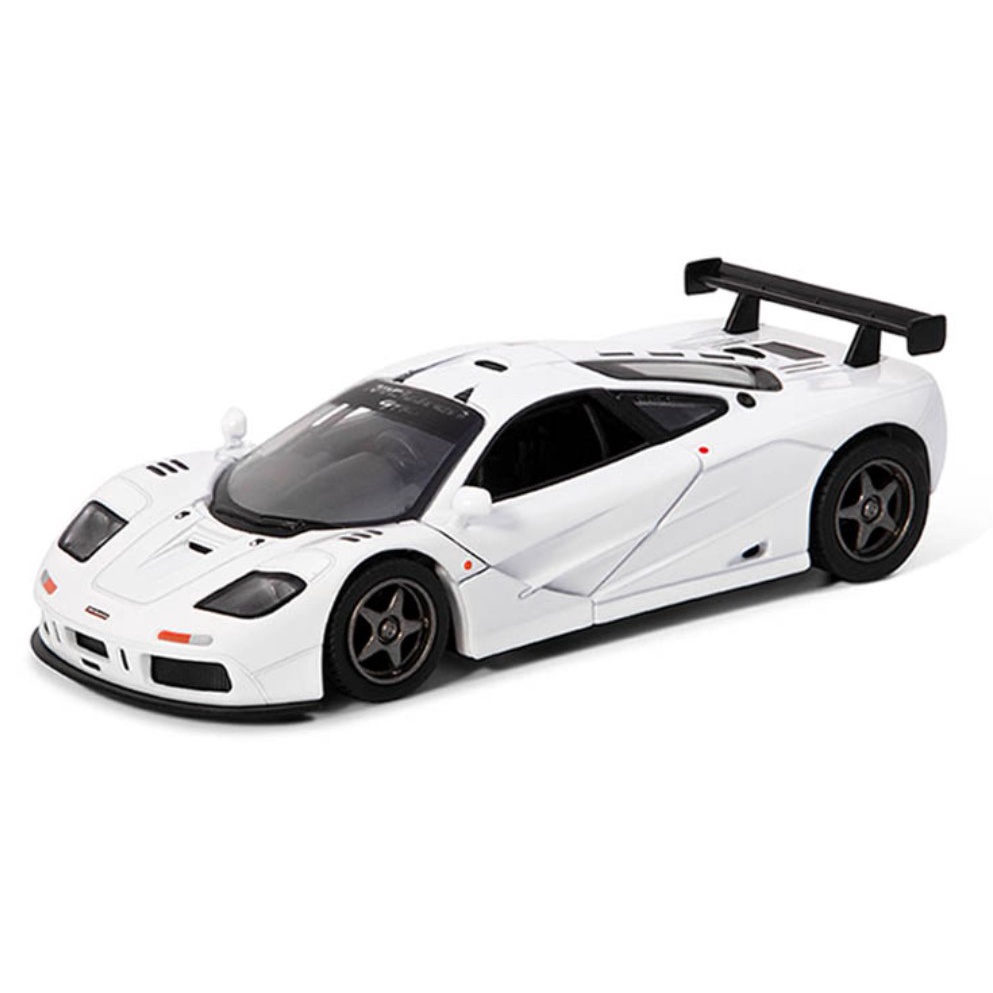 Carrinho Miniatura Coleção Mclaren Gtr Fricção Abre Portas