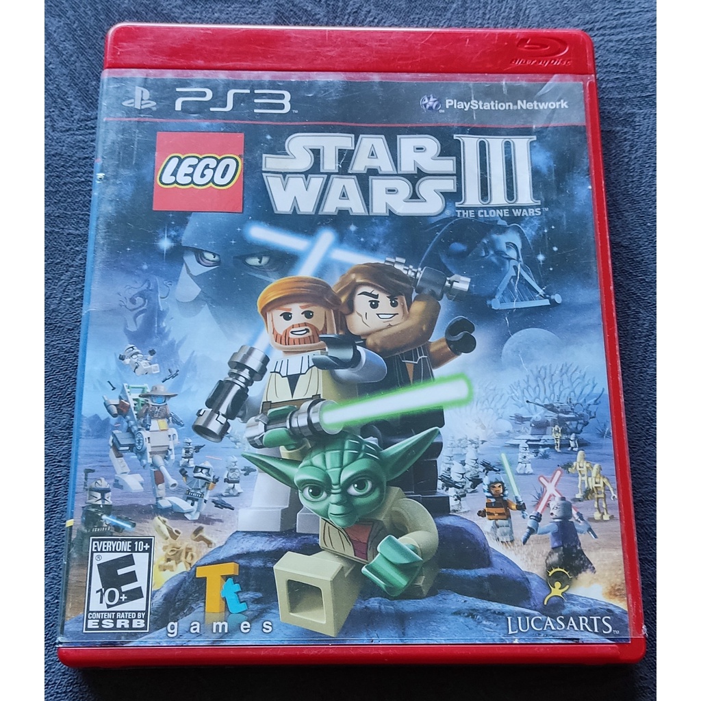 Jogo PS3 Lego Star Wars Original Mídia Física em Excelente Estado