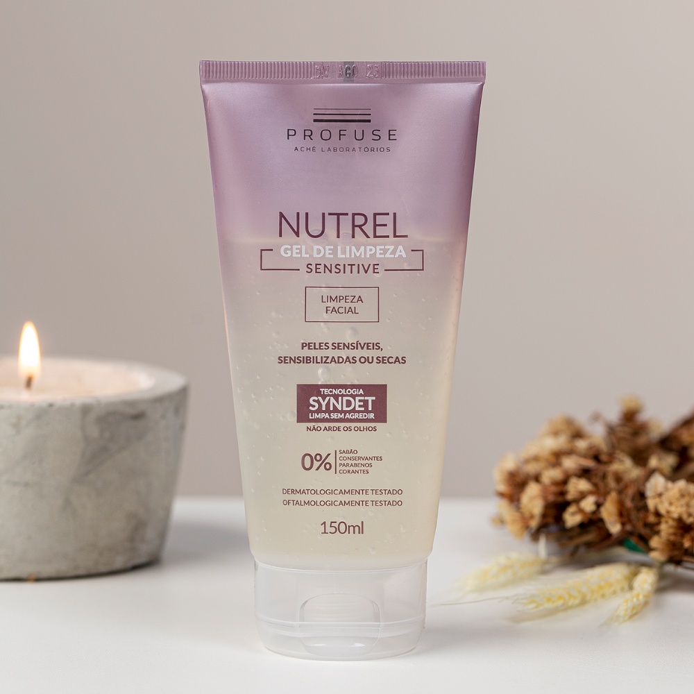 Profuse Nutrel Sensitive Gel de Limpeza 150ml | Shopee Brasil