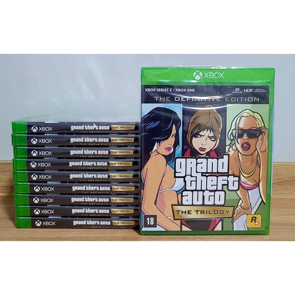 GTA Trilogy Xbox One Lacrado | Shopee Brasil
