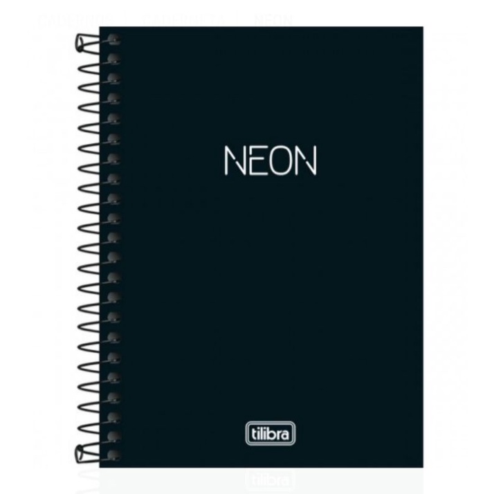 Caderno Universitário Neon Espiral 10 Matérias 160 Folhas Tilibra Shopee Brasil 7056