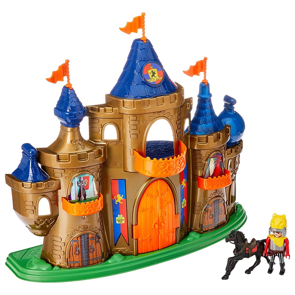 Brinquedo Castelo Medieval com Soldado 00461- Samba Toys | Shopee Brasil