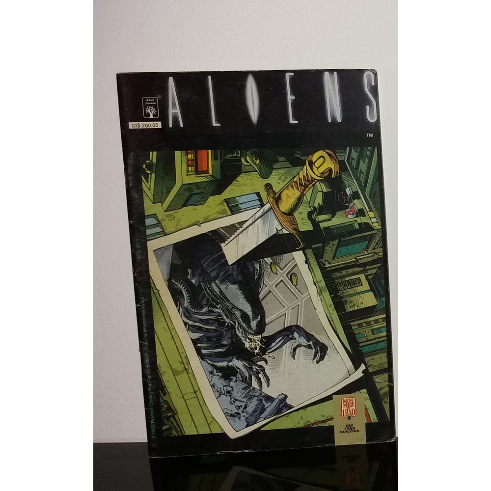 Hq Aliens N° 01, 02, 03 - Editora Abril 1989 Jds | Shopee Brasil