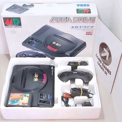 Mega Drive Japonês Na Caixa Original