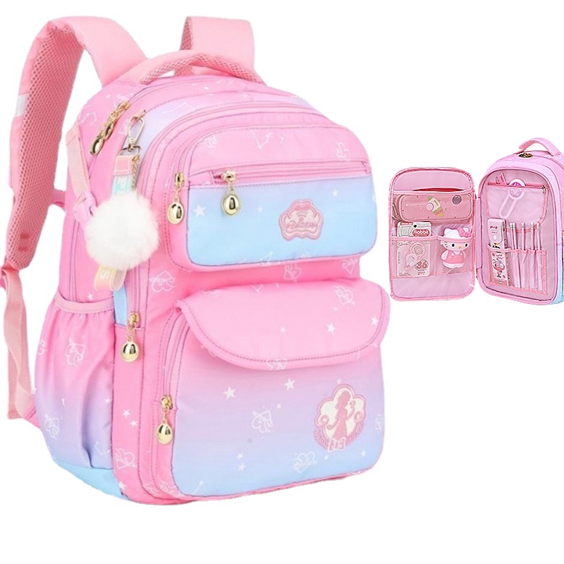 Mochila Infantil Roblox Rosa Menina Juvenil Costa Resistente