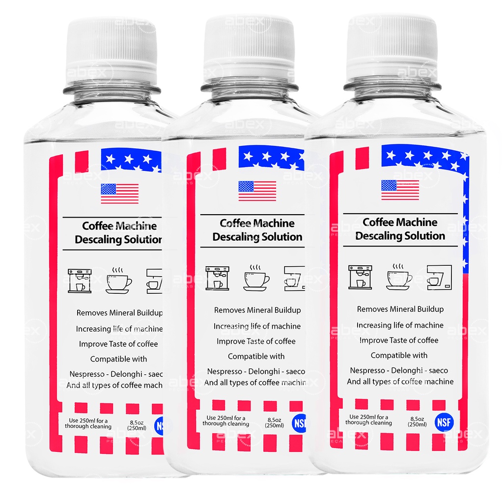 Gaggia Decalcifier Descaler Solution 250ml 3 Bottles