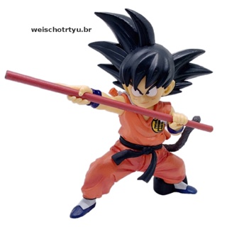 43cm Dragon Ball Z Super Saiyajin Filho Goku Excelente Figura Anime Modelo  Estátua Brinquedo Colecionáveis Presente