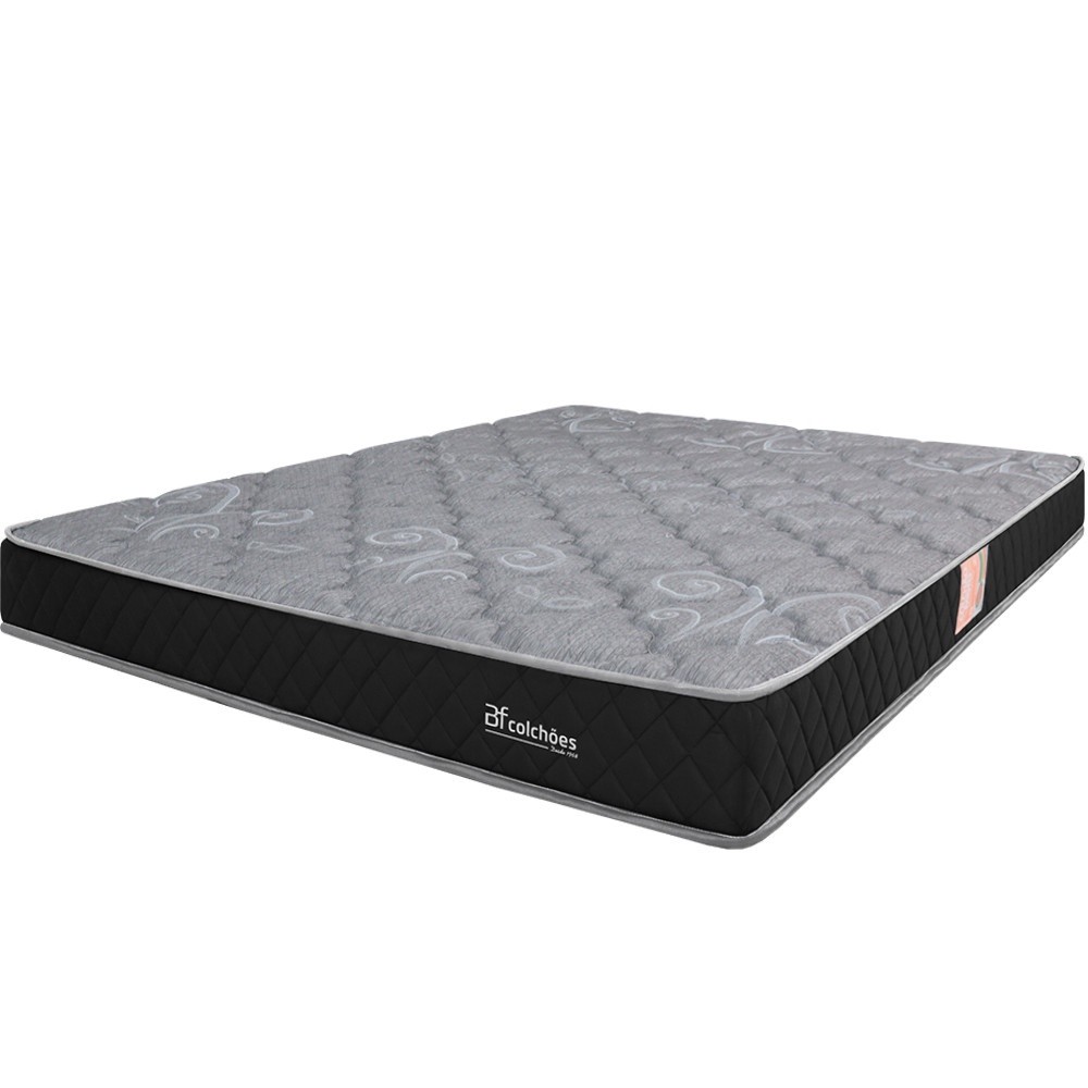 Colchão Casal Espuma D45 Extra Firme Ortopédico Certificada Antialérgico 138x188x17cm BF Colchões