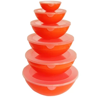 Conjunto Potes com Tampa Multiuso 6 Peças