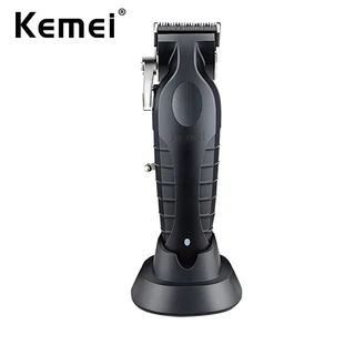 Kemei Máquina De Cortar Cabelo Sem Fio De Precisão Profissional Fade Recarregável De 2500mAh Para Barbearia