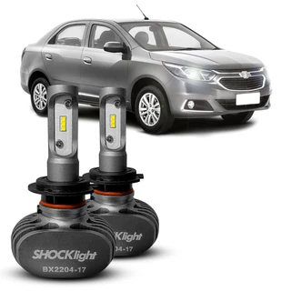 Ultra Led Shocklight 10.000 Lumens 6000k Chevrolet Cobalt Farol Milha Barato