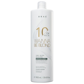 Água Oxigenada BRAÉ Wanna Be Blond 3% 10 Volumes 900ml