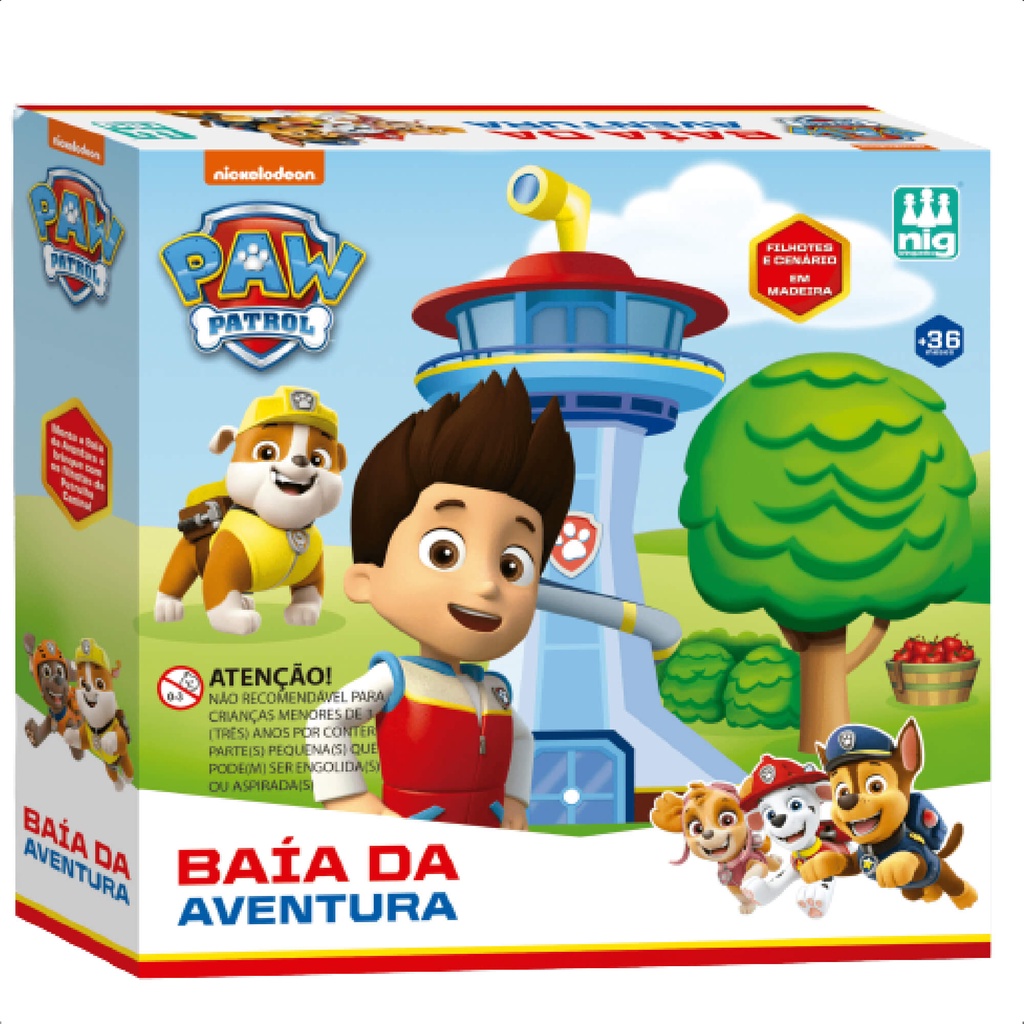 Pista Patrulha Canina Playset Resgate Baia Da Aventura Sunny