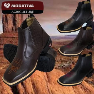 Bota Botina Texana Masculina e Feminina Modativa Agriculture