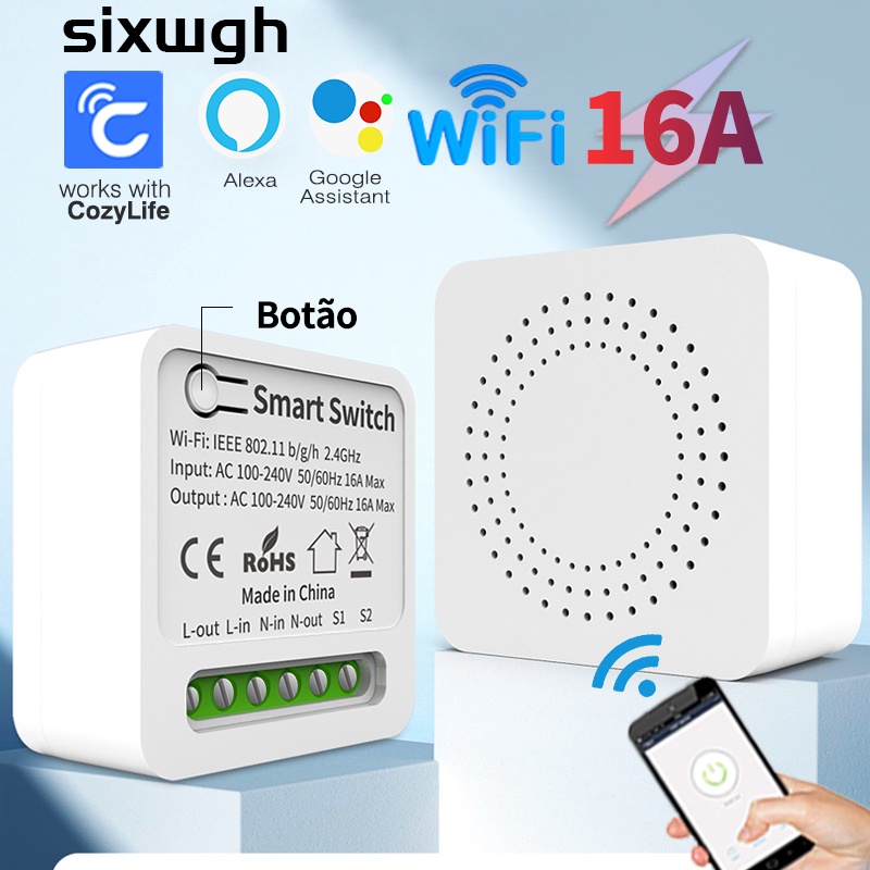 WiFi interruptor inteligente smart switch wifi switch suporte