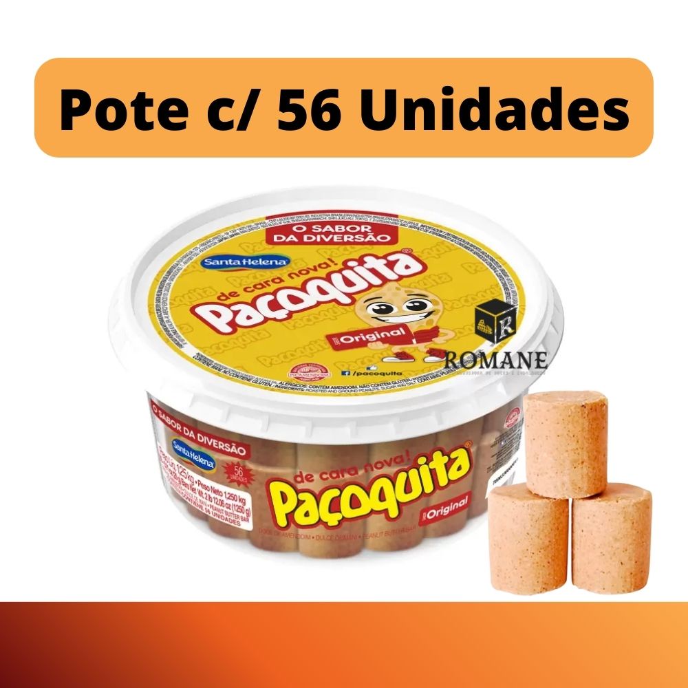  Pacoquinha Tradicional Doce de Amendoim 1008 gr. - 56