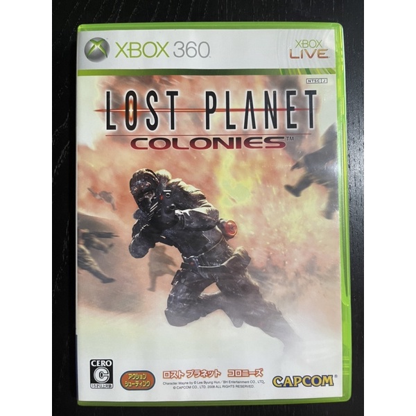 XboxOne/ X Xbox360 Lost Planet Colonies original japonês região