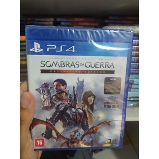 Sombras Da Guerra Definitive Definitiva Ps4 Mídia Física