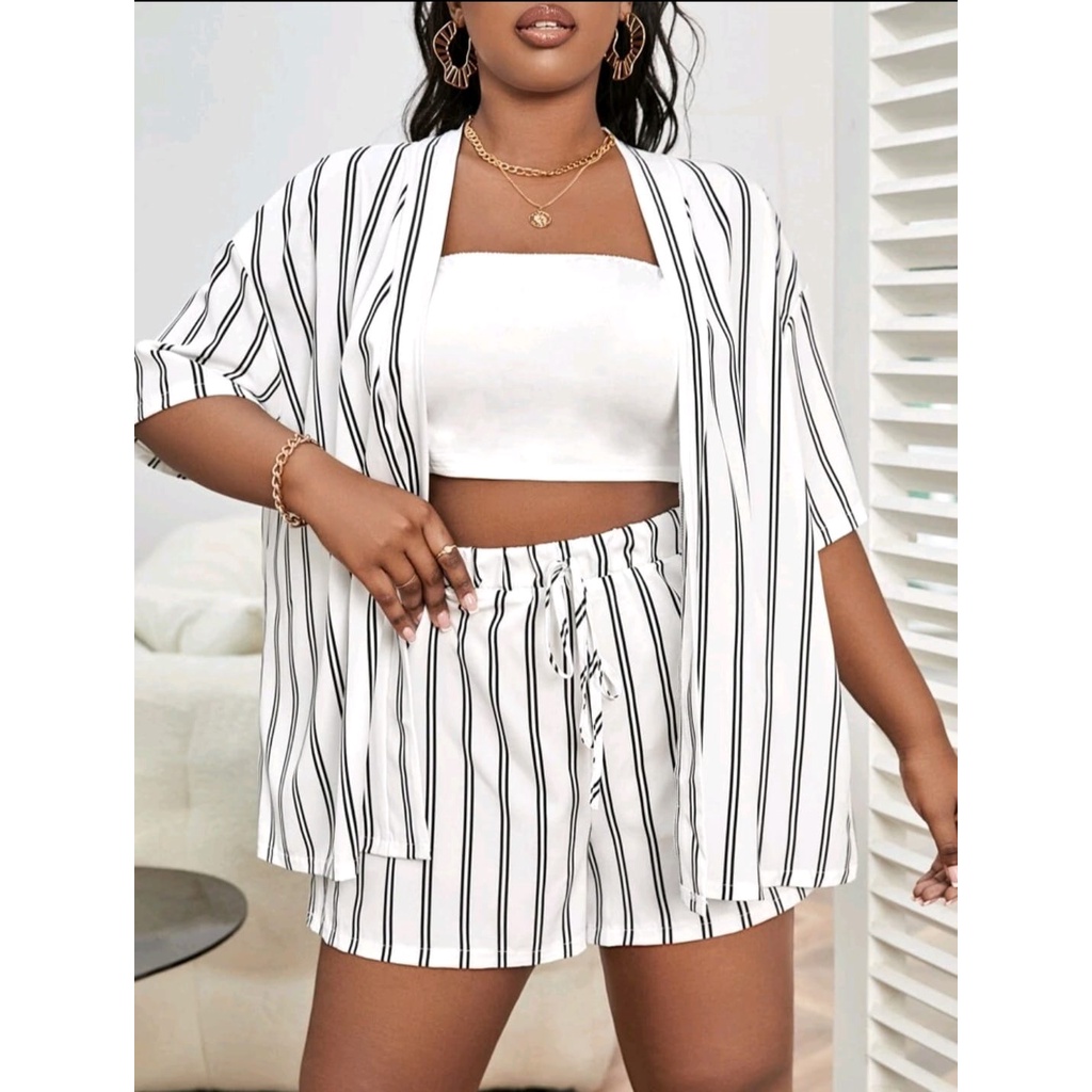 Conjunto 2 Peças Kimono e Shorts Lançameno 2023