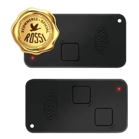 Kit 2x Controle Remoto Rossi Ntx 433mhz P/ Motor Dz Nano Atto Dz3 Dz4 Bv Portão Eletrônico