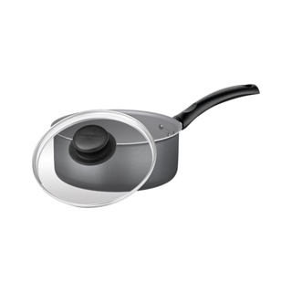 Panela Tramontina Turim em Alumínio com Revestimento Interno e Externo em Antiaderente Starflon Max Chumbo 16 cm 1,4 L