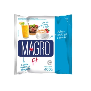Açúcar light em pó 400g - Magro