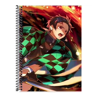 Caderno Personalizado Zenitsu Demon Slayer- 96fls