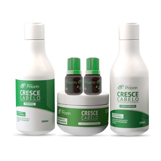 Crescimento Capilar- Extrato De Priorin- Kit + 1 Tônico