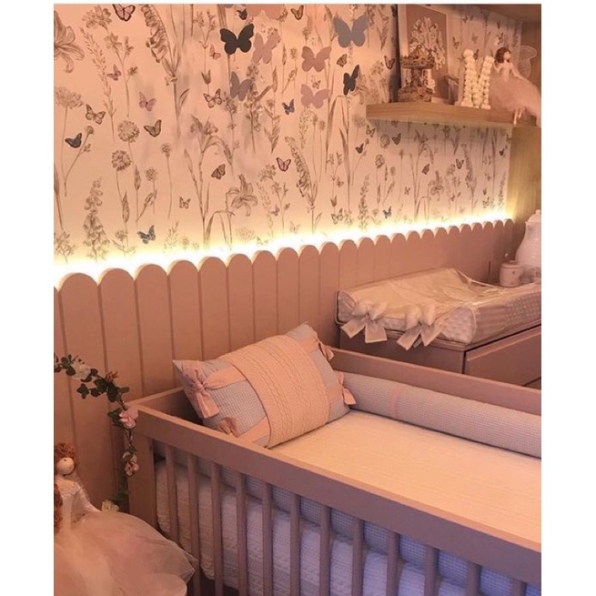 Cerquinha bebê Em EVA autocolante com Led - Ripas de 1 m por 10cm ...