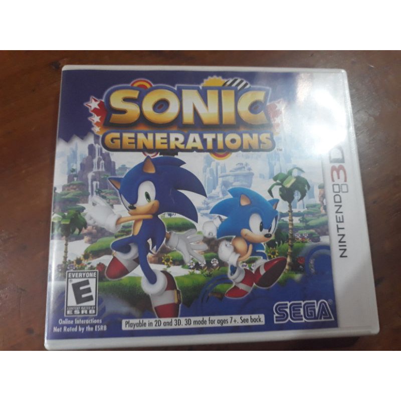 Sonic Generations, Jogos para a Nintendo 3DS, Jogos