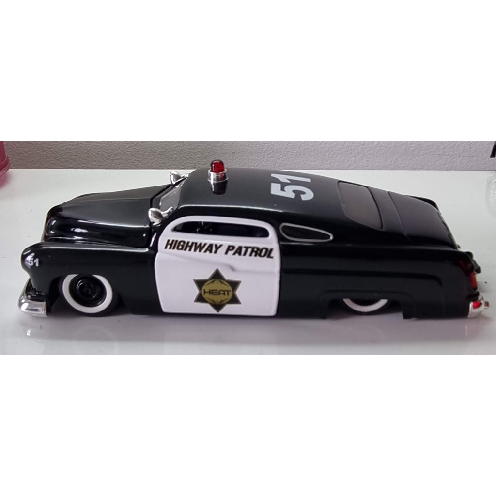 Jada Toys 1951 Mercury Highway Patrol 1:24 Loose Obs