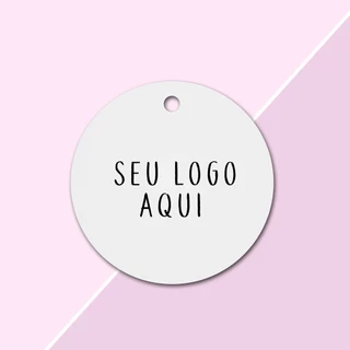 70 Tags Personalizadas tamanho 4x4cm ou 5x5cm para embalagens presentes